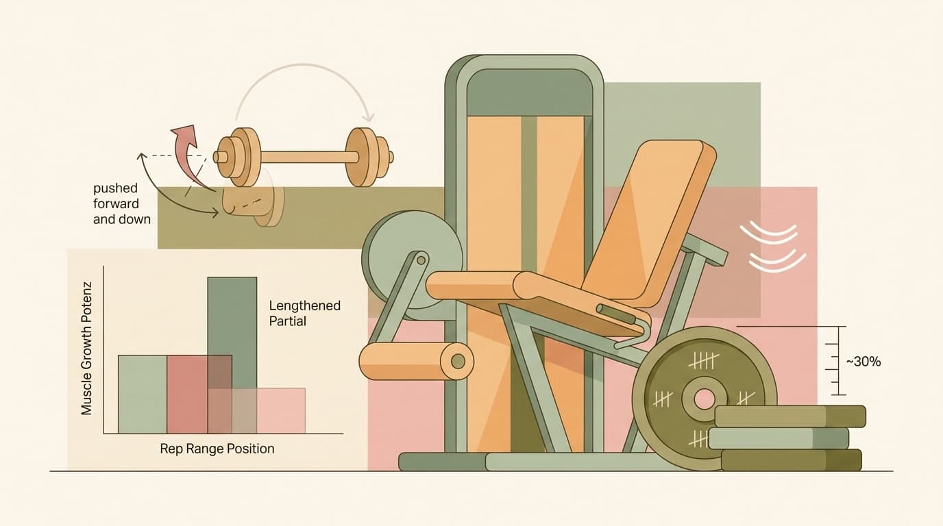 Illustration for Could Lengthened Partials Help You Grow Muscle Faster?