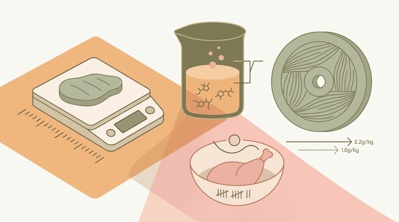 Illustration for Does Increasing Dietary Protein Help You Manage Hunger During a Tough Cut?