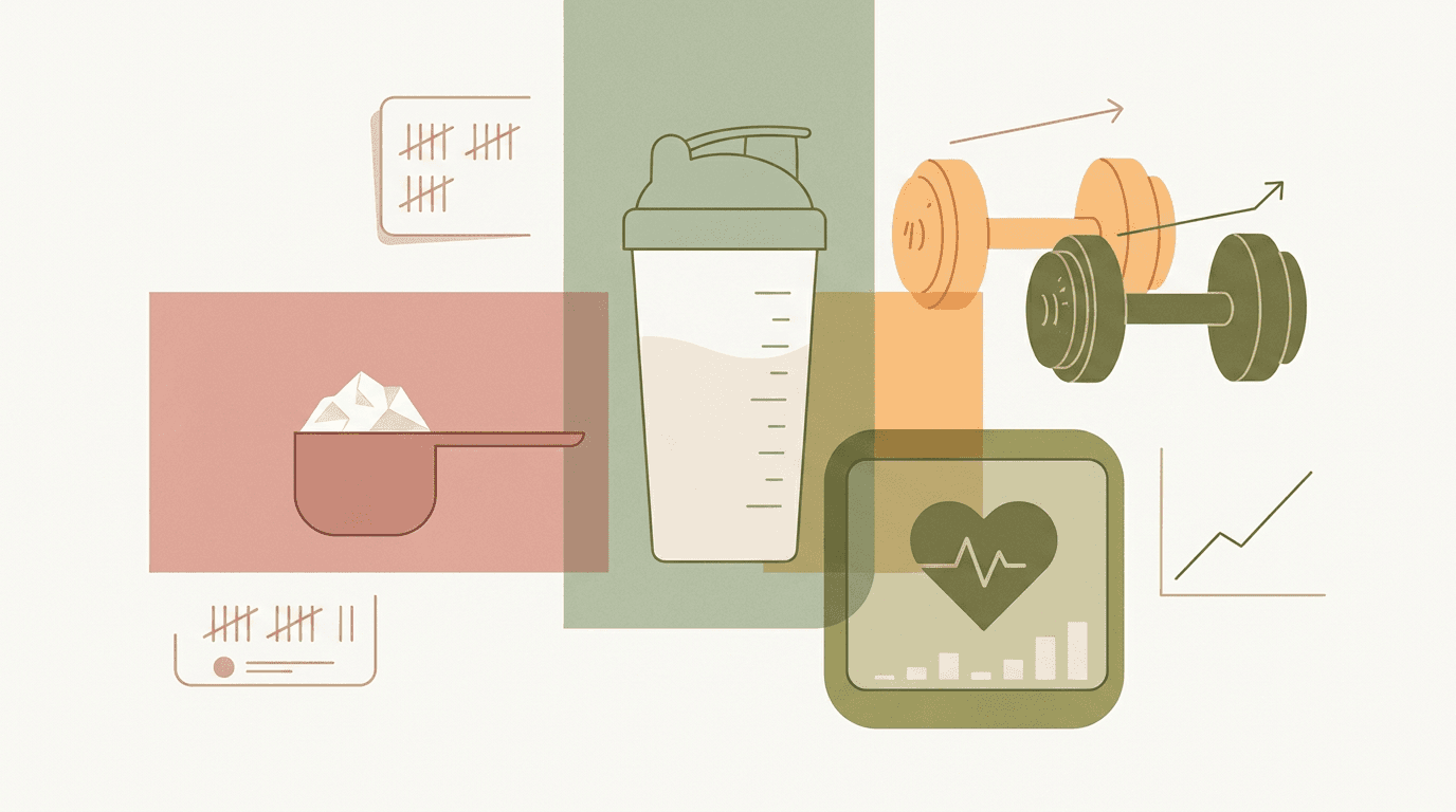 Illustration for Does Daily Creatine Actually Improve Strength, Muscle, and Recovery?