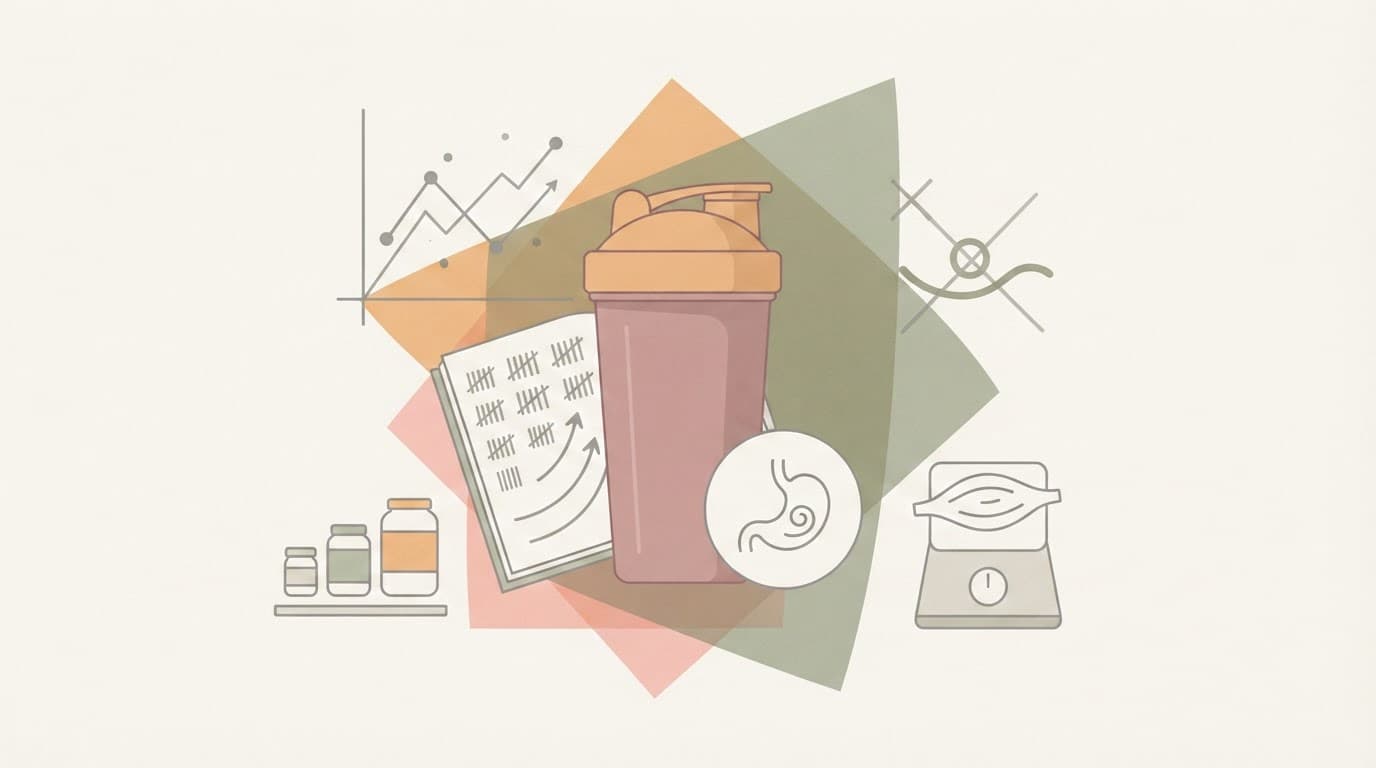 Illustration for Does Sipping a Carb-Protein Drink Mid-Workout Ease Next-Day Soreness?