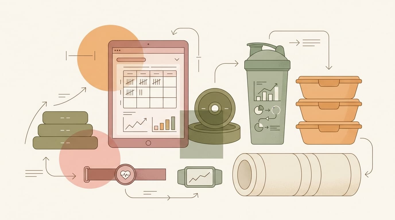 Illustration for Are Daily Habits More Reliable Than Strict Fitness Targets?