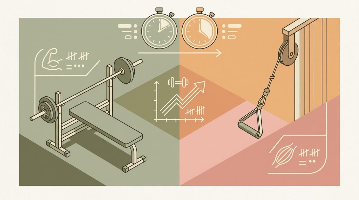 Illustration for Do Antagonist Supersets Build Muscle More Efficiently?